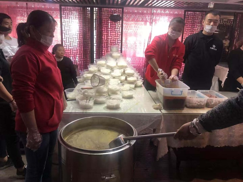 发展中的徐州“老堤北”米线